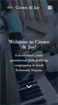 Mobile Screenshot of crownandjoy.com